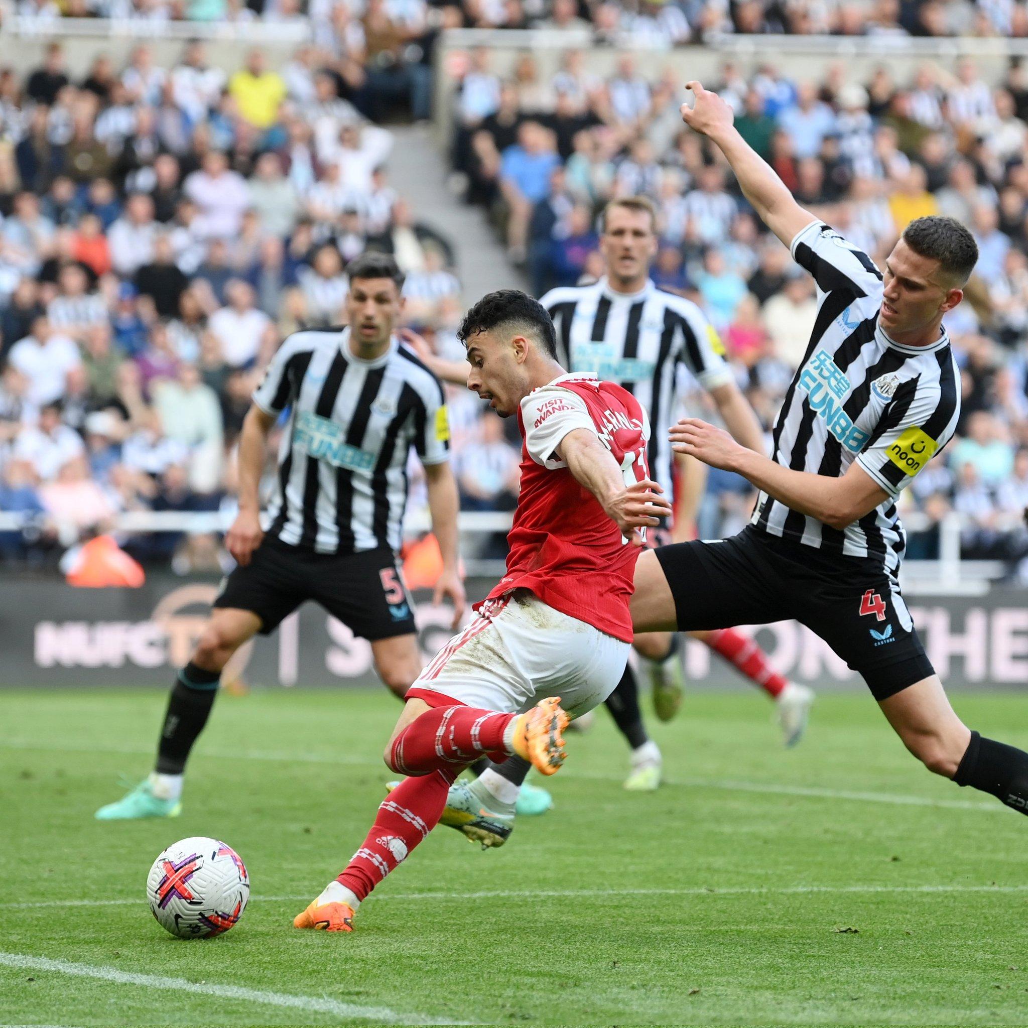 Newcastle United 0 - 2 Arsenal