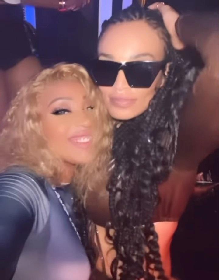 Pearl Thusi and Nadia Nakai