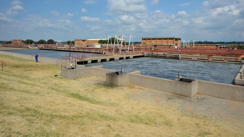 Rooiwal wastewater treatment plant