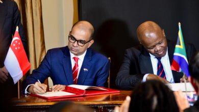 South Africa deepens cooperation with Singapore with signing of 2 MOUs