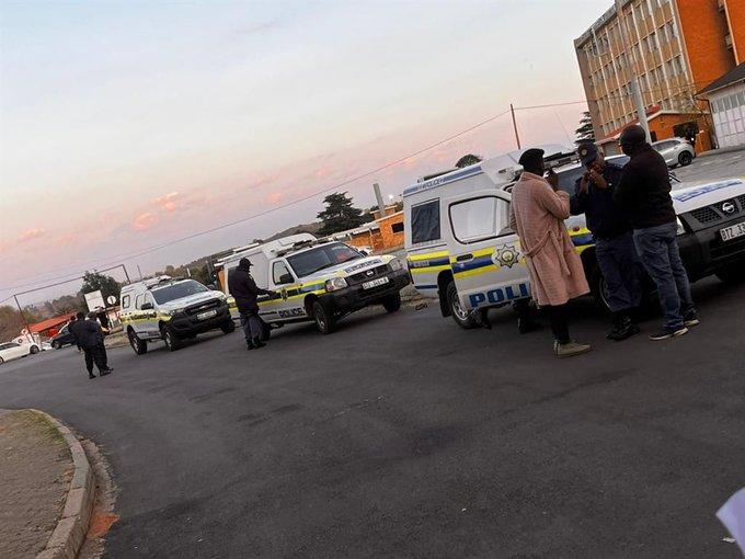 Students at the Chris Hani Baragwanath Nursing College
