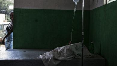 hospital bed cholera