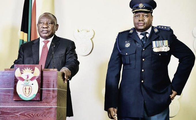 Fannie Masemola and Cyril Ramaphosa