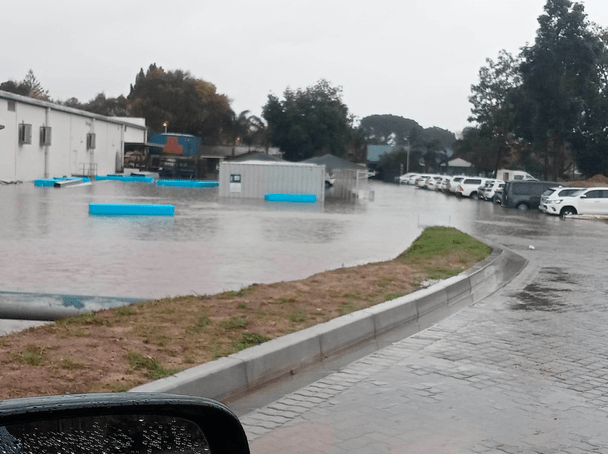 Heavy rainfall caused extensive flooding across the Western Cape