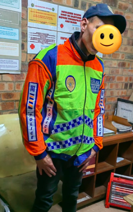 Joburg man arrested for wearing JMPD reflector jacket and cap