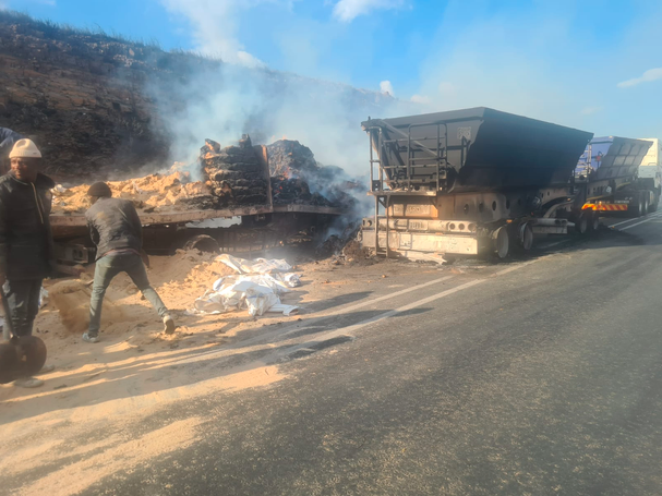 5 more trucks torched in Mpumalanga, adding to 6 set alight in KwaZulu-Natal