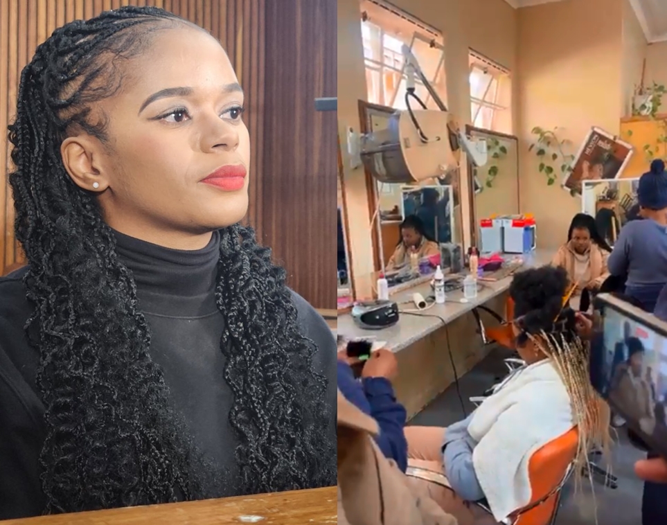 A look into prison beauty salon where Dr Nandipha gets her makeup & hair done