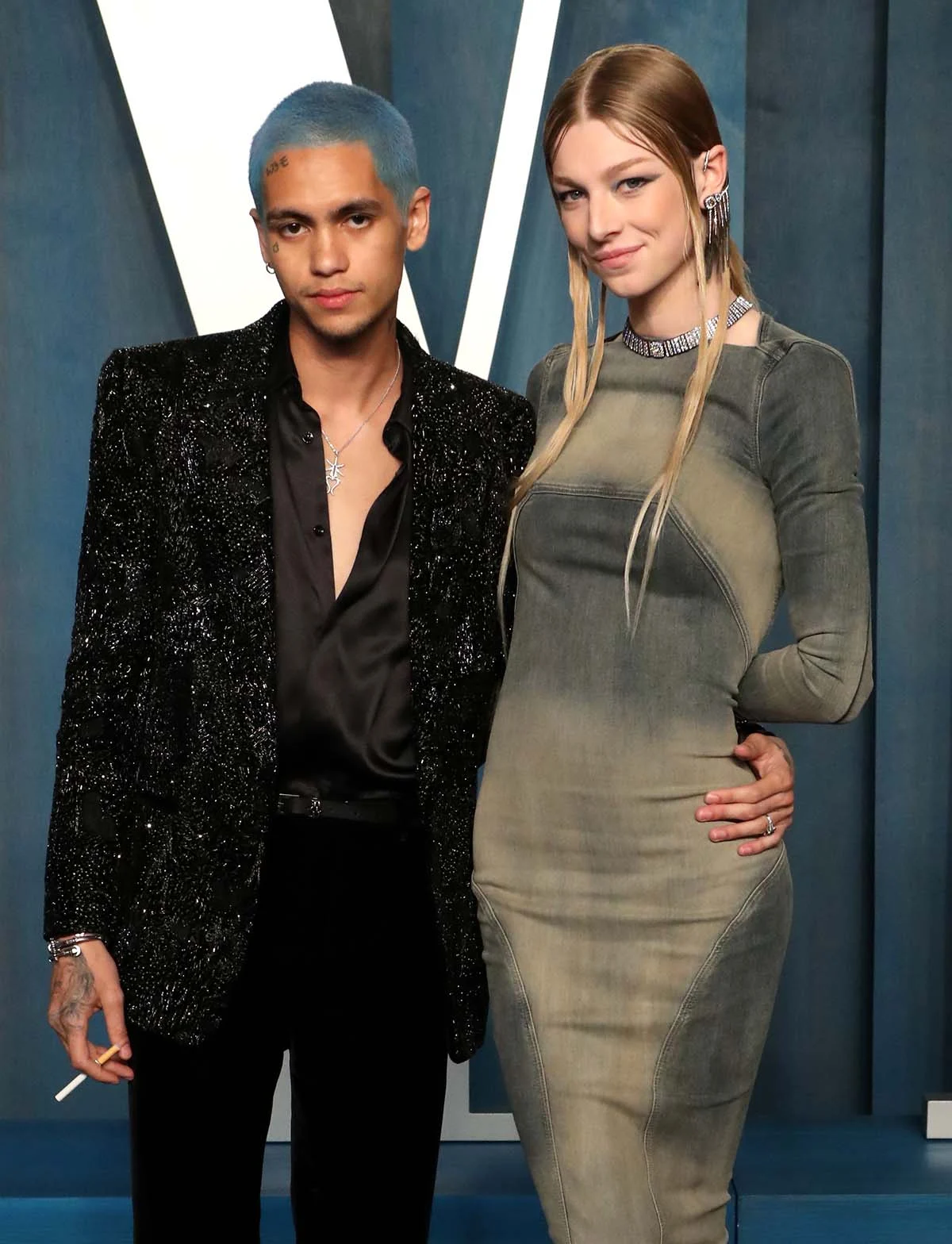 Dominic Fike and Hunter Schafer