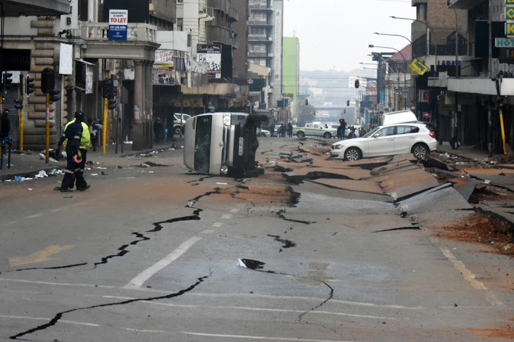 Joburg explosion