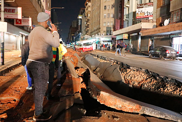 Joburg explosion