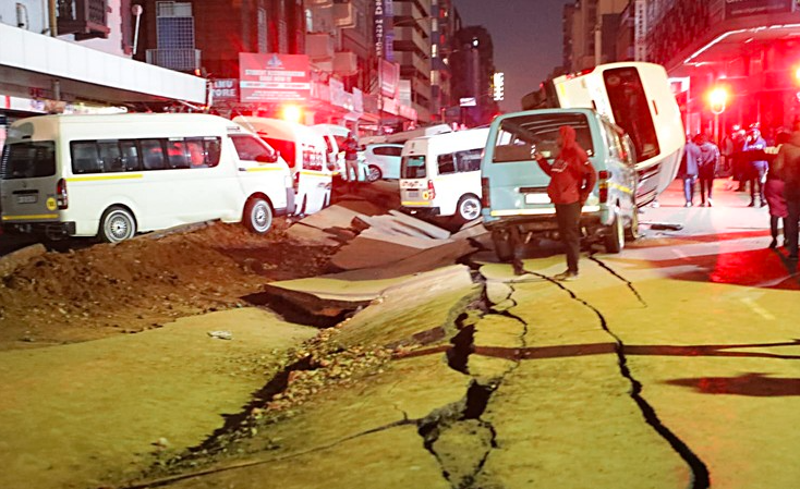 Joburg explosion