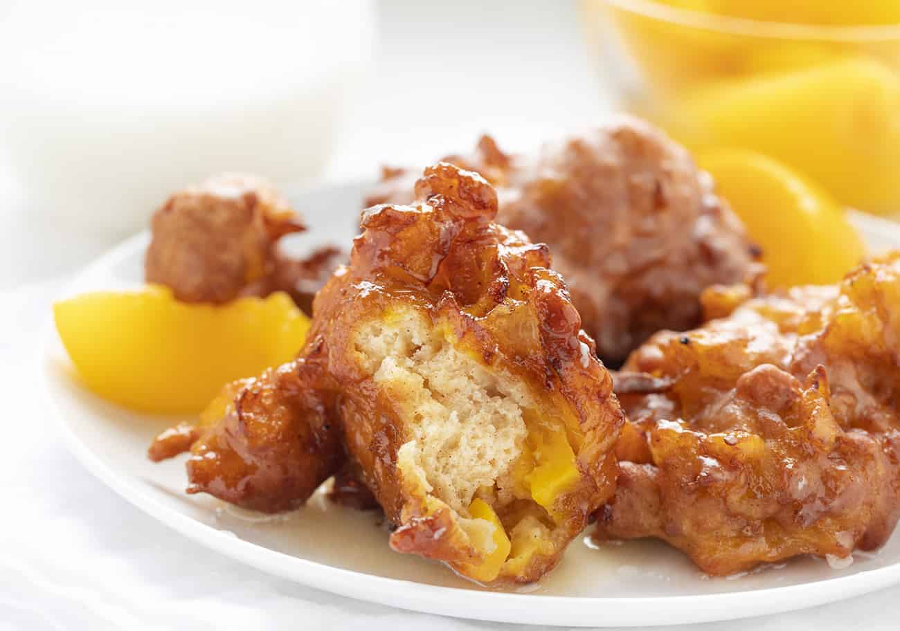 Peach Fritters recipe