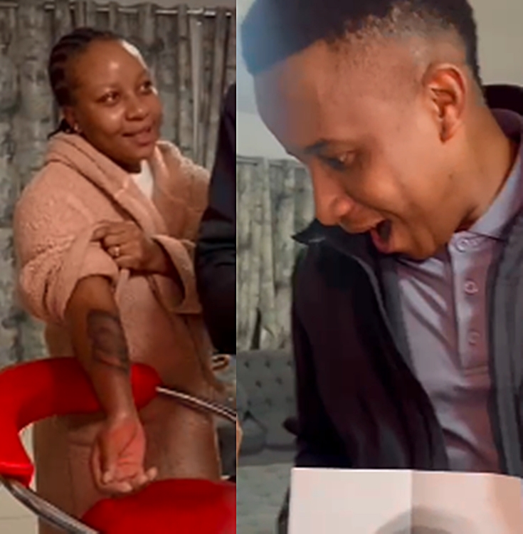 Zinhle and Ntokozo Junior