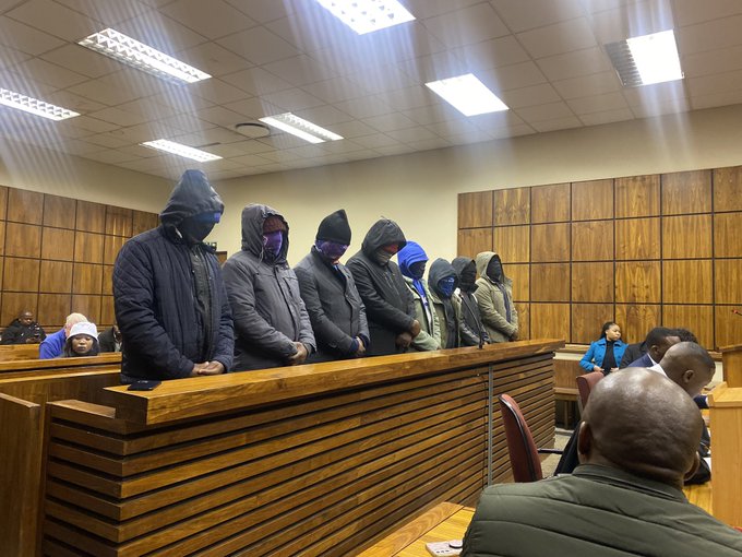 8 SAPS VIP Protection Unit officers