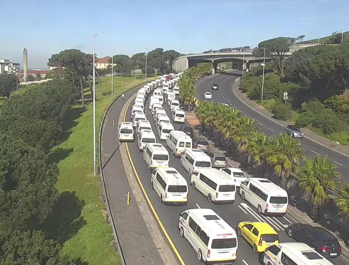 Cape Town taxi strike