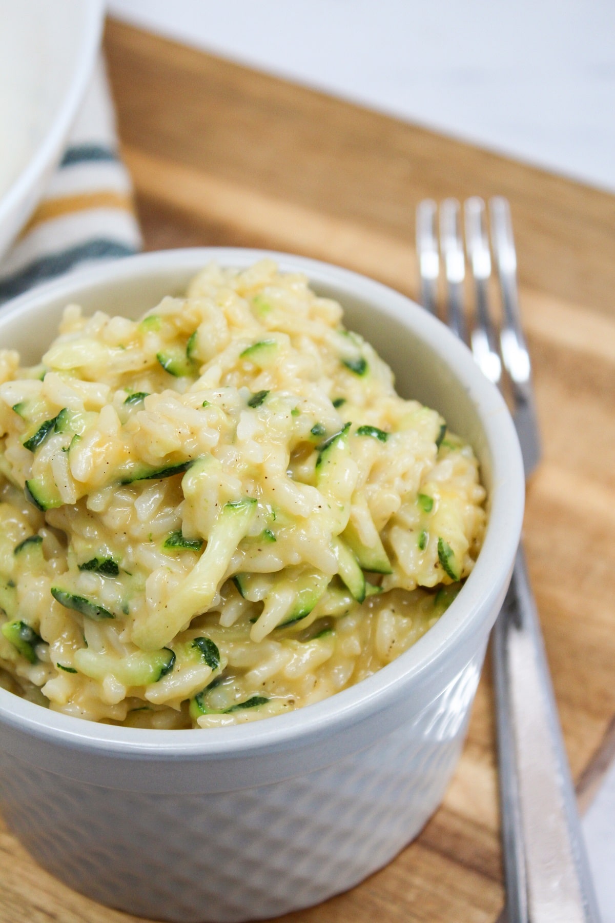 Cheesy Zucchini Rice