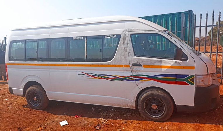 Toyota Quantum stolen from Rustenburg recovered in Tembisa with radio & computer box missing