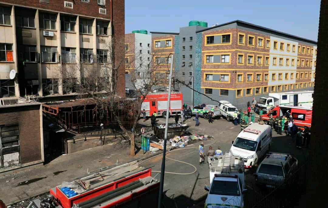 Joburg fire