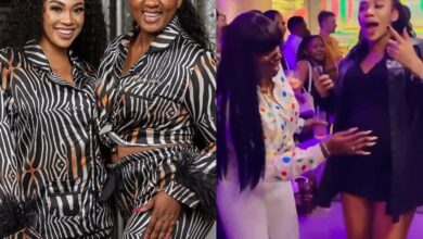 Shauwn Mkhize parties with heavily pregnant Tamia Mpisane