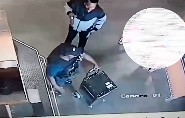 Cops launch manhunt for murder suspect who shot dead CIT guard after tussling for gun