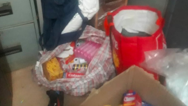 Driver arrested after high-speed chase moments after robbing store of cash & groceries