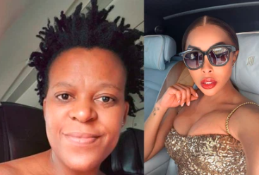 Khanyi Mbau and Zodwa Wabantu