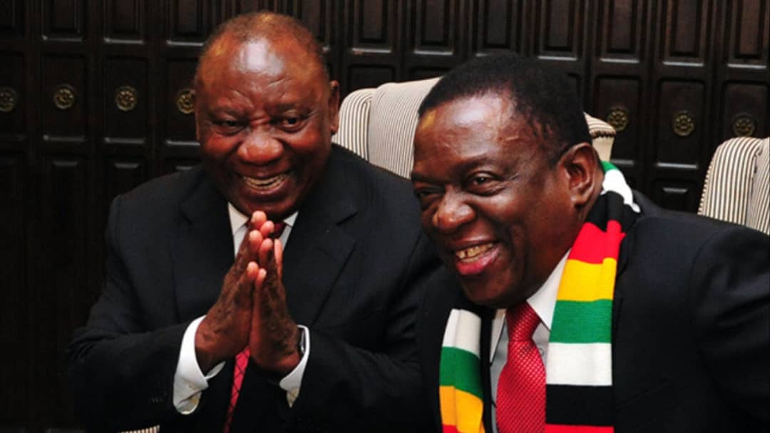 Mnangagwa and Ramaphosa