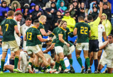 Rugby World Cup: England 15 - 16 South Africa