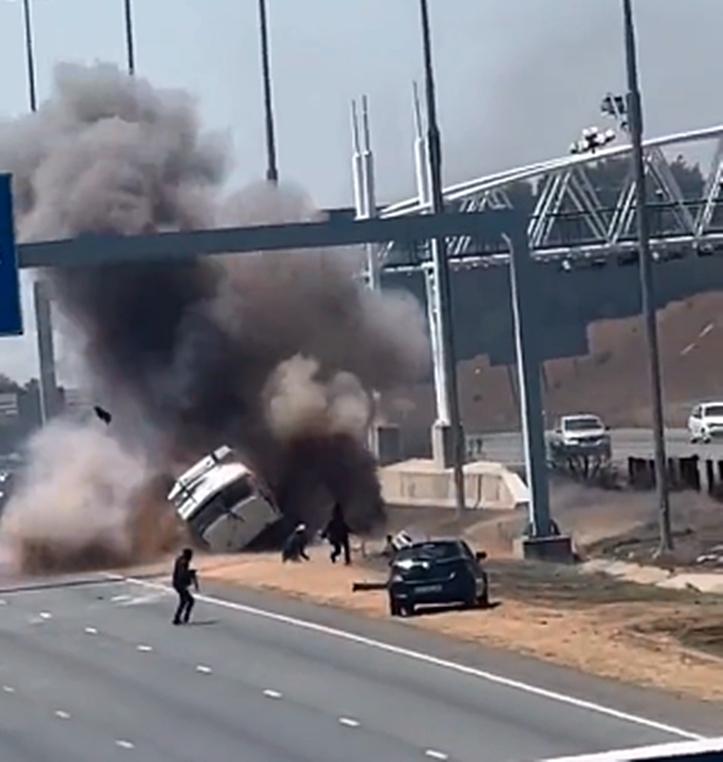 Woman kidnapped during hectic cash-in-transit heist found