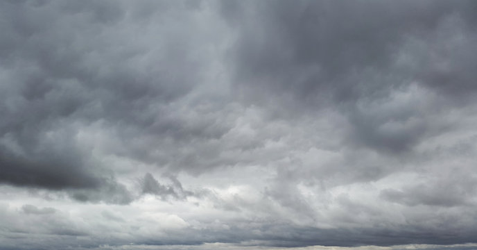 Cloudy skies