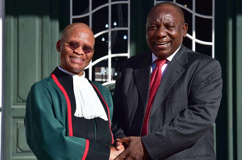 Mogoeng Mogoeng and Ramaphosa