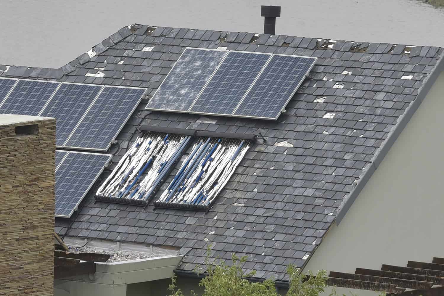 destructive hailstorm
