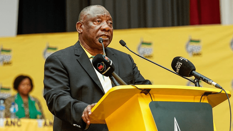 ANC President Cyril Ramaphosa