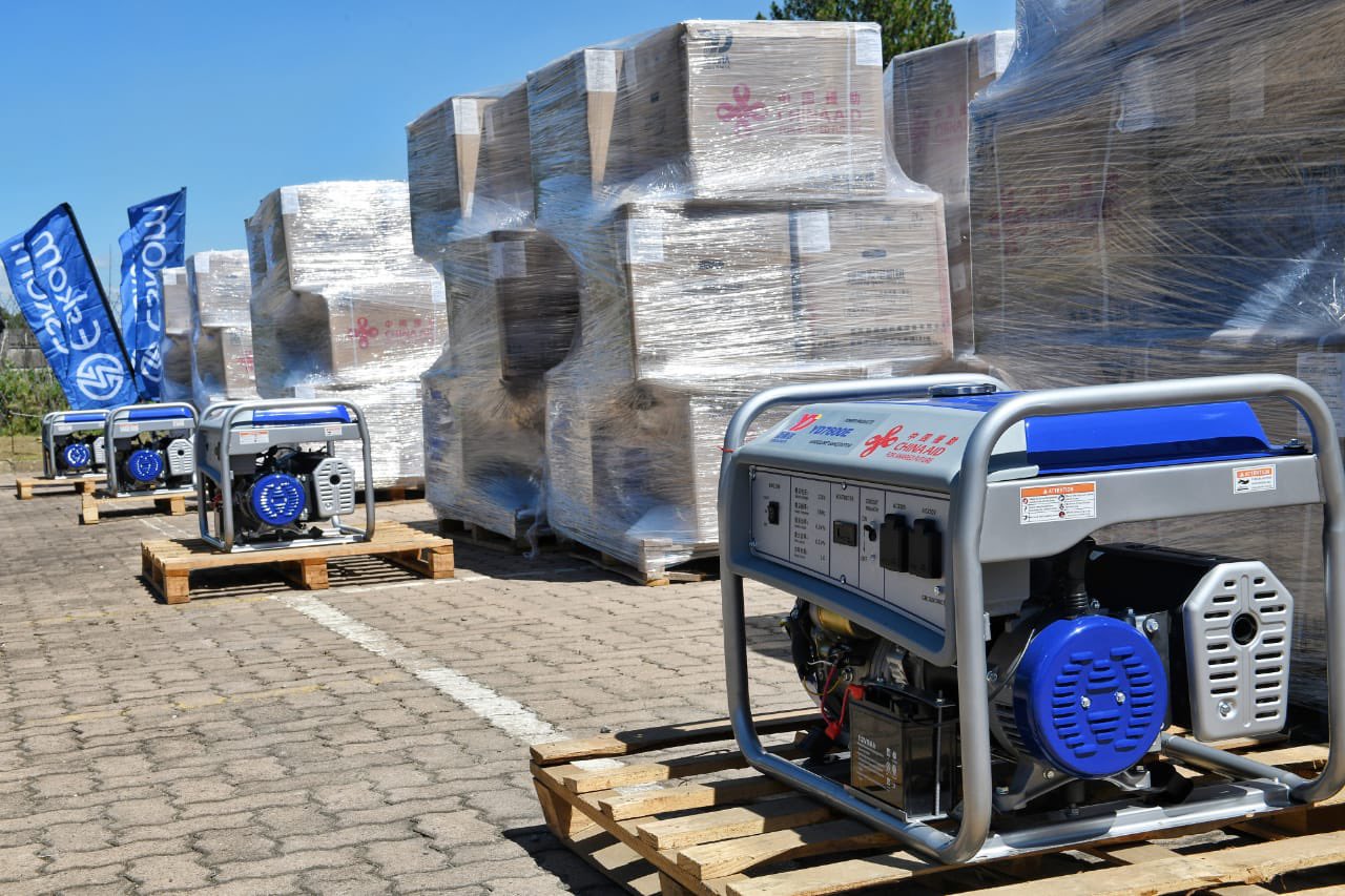 China's generator donation to SA