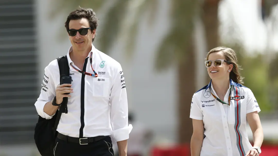 F1 power couple Toto and Susie Wolff