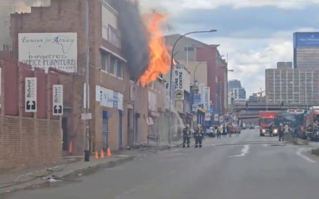 Firefighters contain detergent factory blaze in Joburg CBD