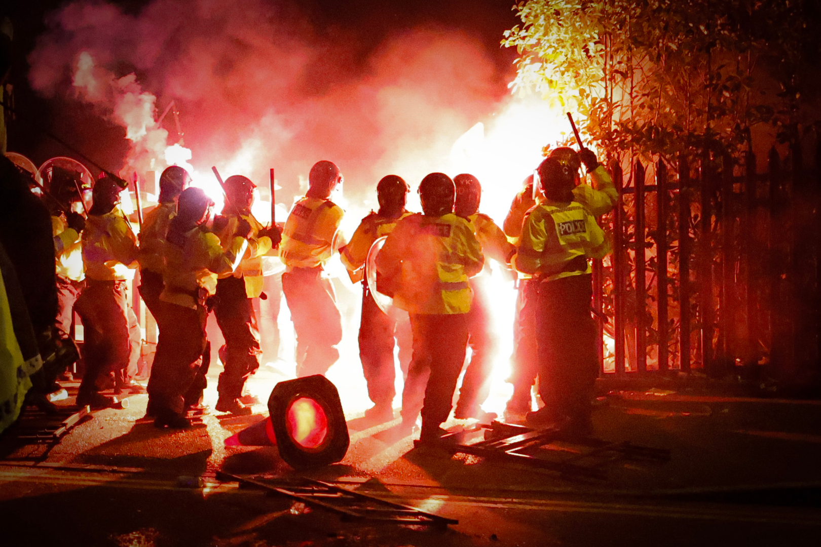 Polish football hooligans