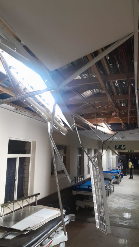 Storm in Tshwane causes flooding & damage to hospital infrastructure