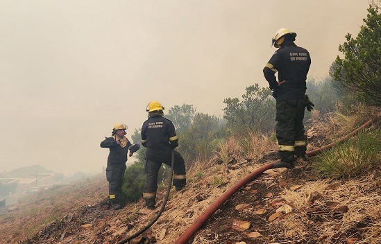 Two wildfires
