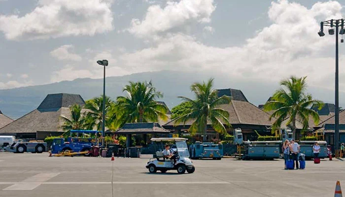 Hawaii's Kona airport