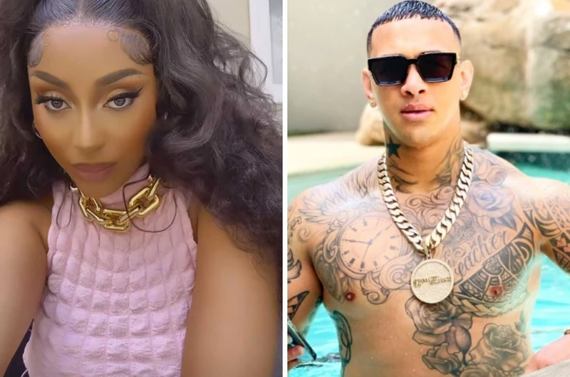 Joel Booysen and Nadia Nakai
