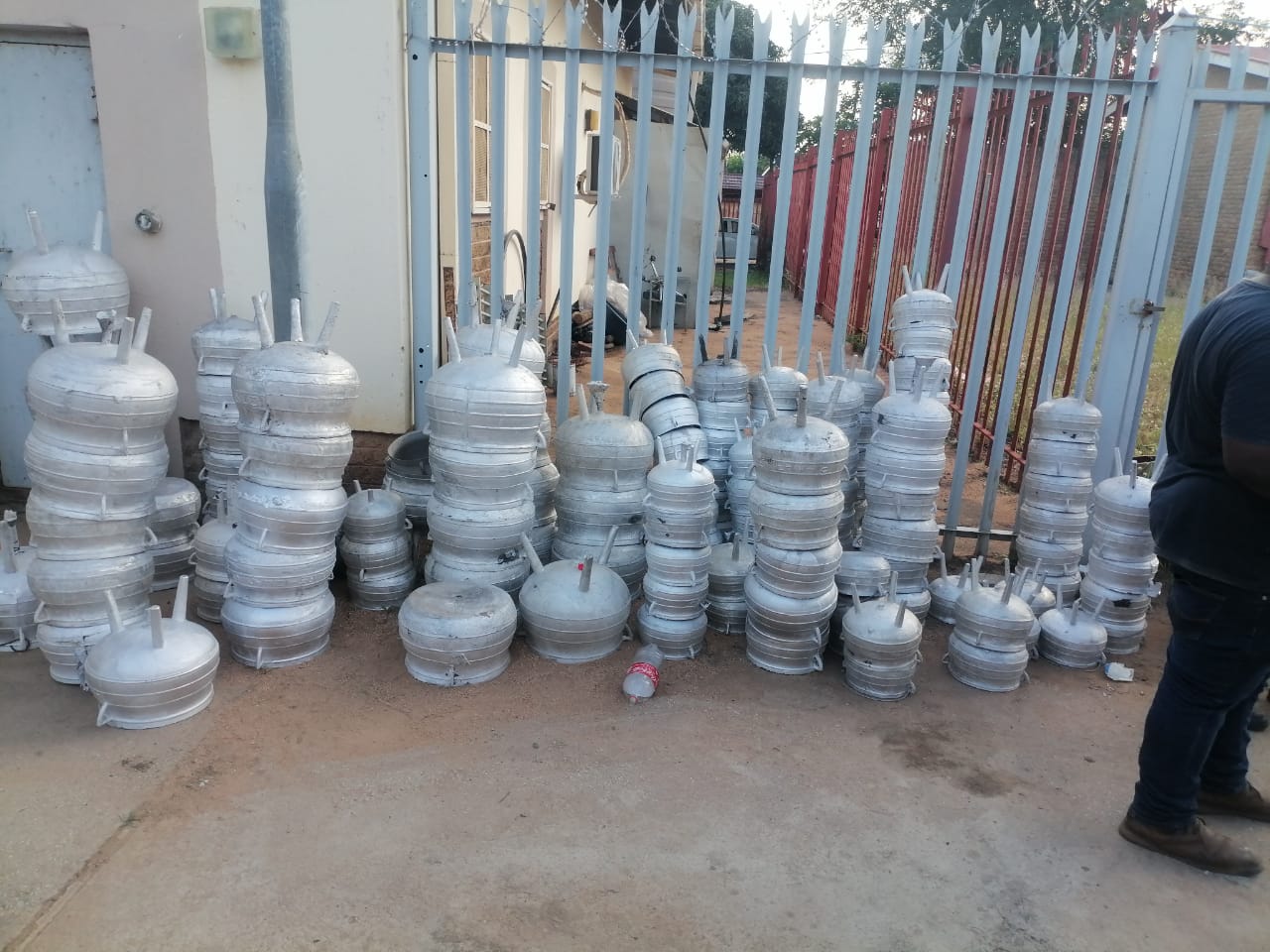 Woman arrested after Eskom cables were melted & used to make big pots