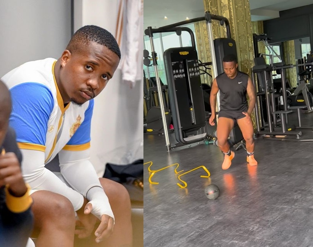 A look into Andile Mpisane’s fitness journey
