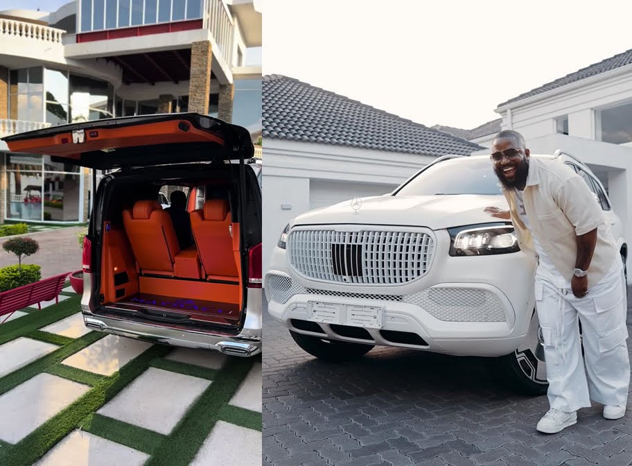 Andile Mpisane shows off his Mercedes Maybach after Cassper Nyovest revealed his