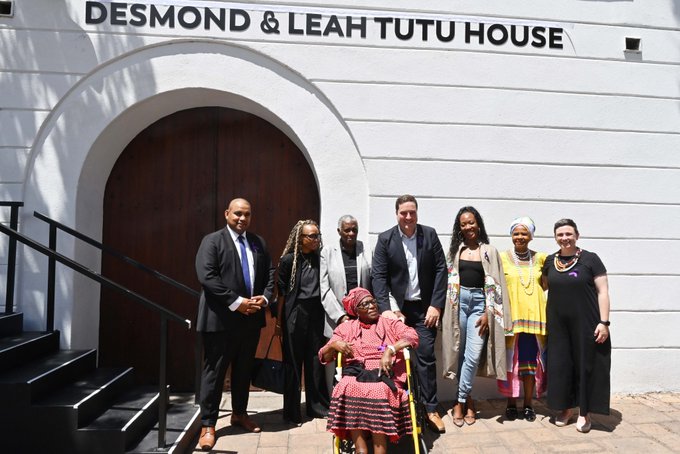 City of Cape Town's Old Granary building officially renamed after Desmond & Leah Tutu