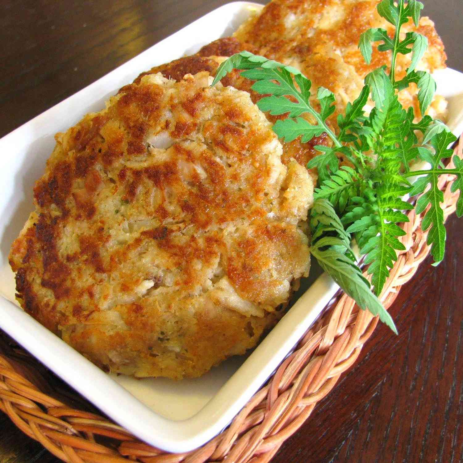 Easy tuna and rice patties recipe