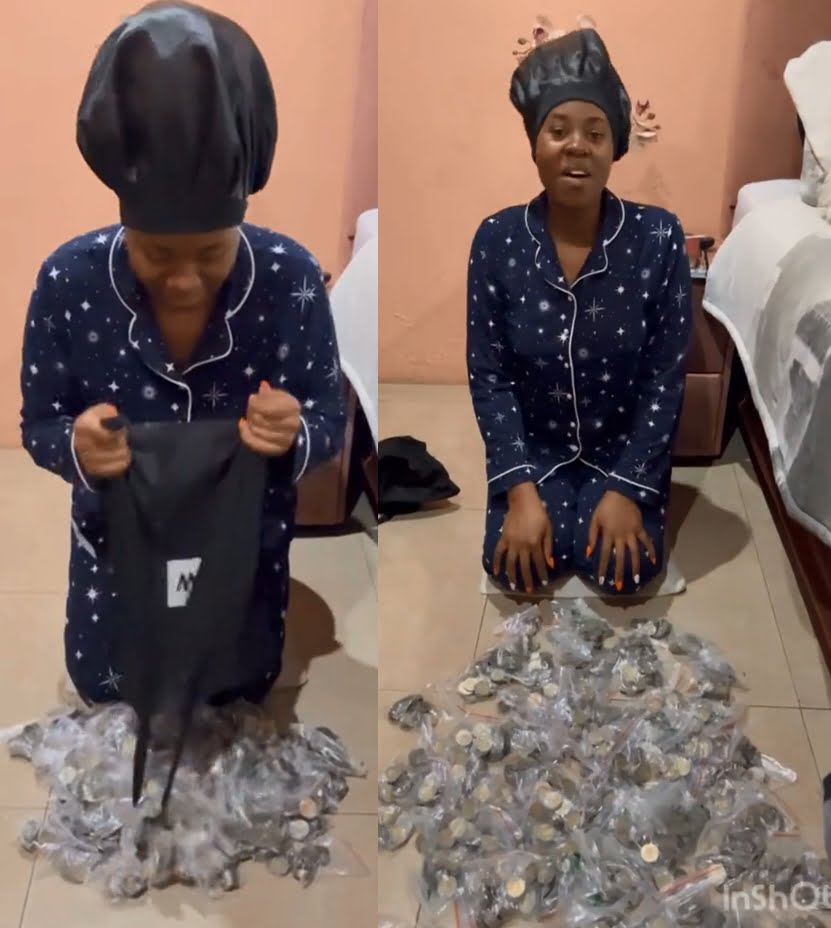 Mzansi impressed by woman who saved over R12 000 in coins