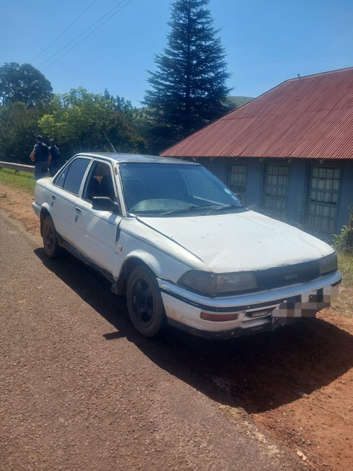 Toyota Corolla stolen 14 years ago recovered at border as SA man drove to eSwatini