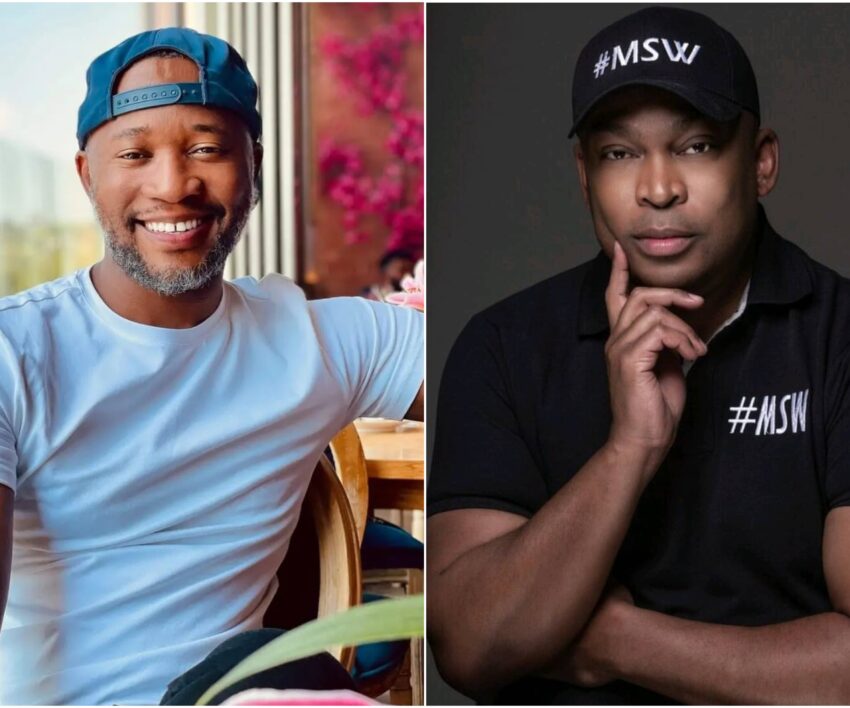 Walter Mokoena & Robert Marawa