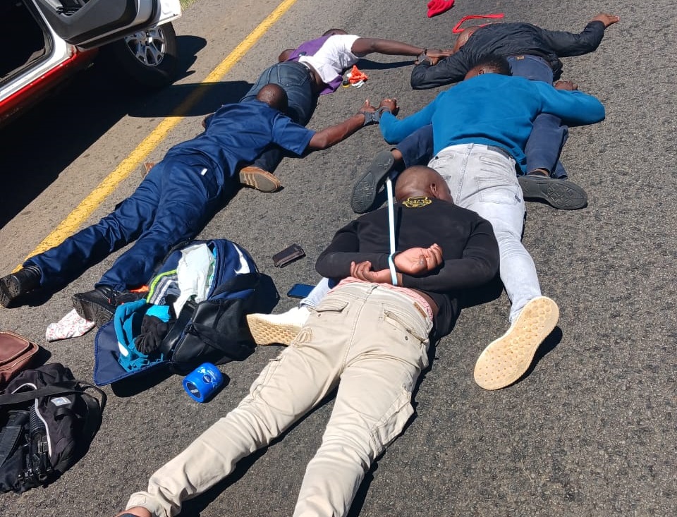 6 arrested following foiled robbery in Sandton